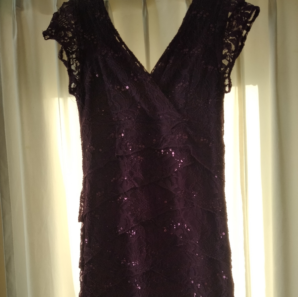 Scarlett Brand Purple Special Occasion Dress